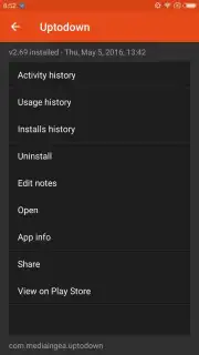 App Usage screenshot 2