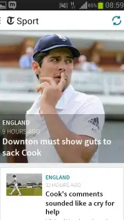 Telegraph screenshot 1