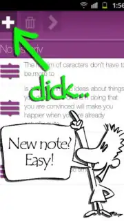 FreshNotes screenshot 2