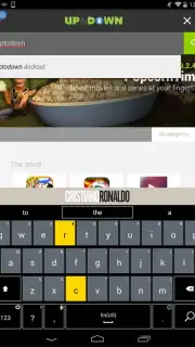 Cristiano Ronaldo Official Keyboard screenshot 1