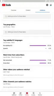 YouTube Studio screenshot 5