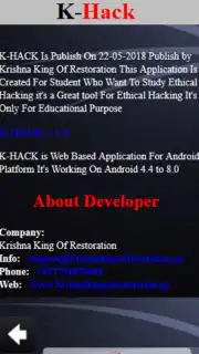 K-HACK screenshot 1