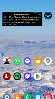 AllQuakes screenshot 1