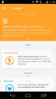Withings Health Mate screenshot 4