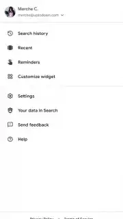 Google App screenshot 4