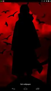 Itachi Live Wallpaper screenshot 4