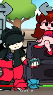FNF Garcello Annie Hazy River screenshot 3