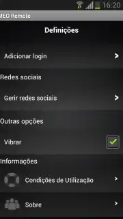 MEO Remote screenshot 1
