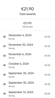 Google Opinion Rewards screenshot 4