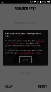 Adblock Fast screenshot 4