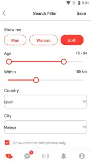 Mingle2 screenshot 1