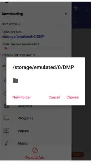 DMP screenshot 2