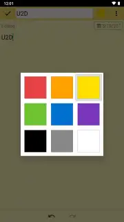 ColorNote Notepad screenshot 7