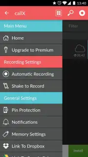 Call Recorder - callX screenshot 5