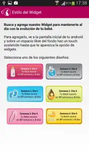 Semanas Embarazo screenshot 3