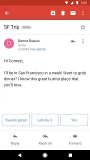 Gmail GO screenshot 10