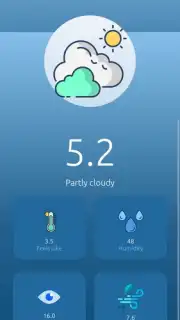 WeatherApp screenshot 1