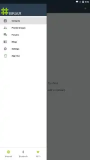 Briar screenshot 1