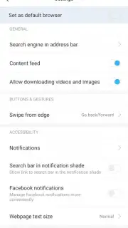 Mi Browser (Global) screenshot 8