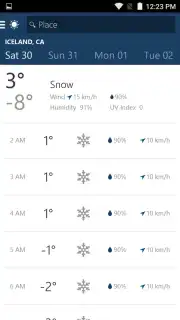 MSN Weather - Forecast and Maps screenshot 1