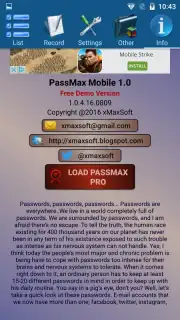 PassMax screenshot 2