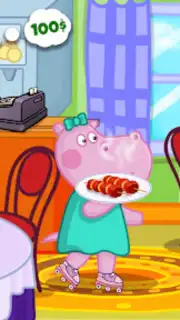 Kids Cafe with Hippo screenshot 3