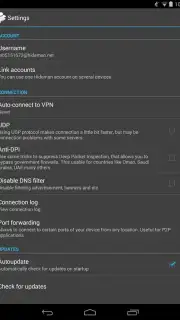 Hideman VPN screenshot 5