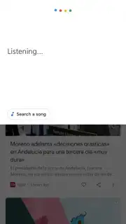 Google App screenshot 2