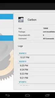 Superuser (for Android 4) screenshot 6