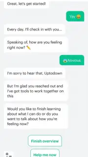 Woebot screenshot 5
