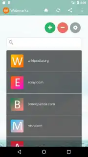 Webmarks screenshot 3