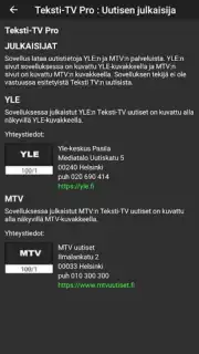 TekstiTV screenshot 2