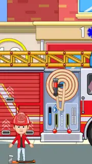 My Town : Firestation Free screenshot 2