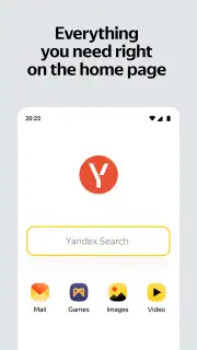 Yandex Start screenshot 1