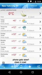 ForecaWeather screenshot 5