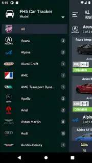 Car Tracker for ForzaHorizon 5 screenshot 13