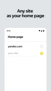 Yandex Start screenshot 4