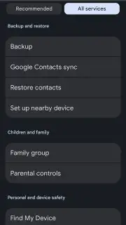 Google Play services screenshot 24