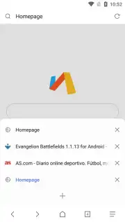 Via Browser screenshot 1