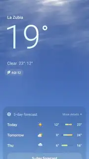 Weather - By Xiaomi screenshot 1