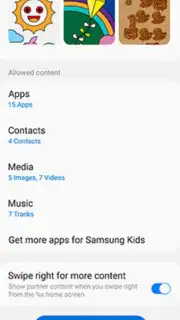 Samsung Kids Mode screenshot 1