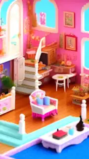 Doll House Design Doll Games screenshot 2