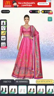 Indian Fashion Dressup Stylist screenshot 14
