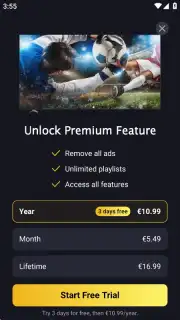 IPTV Player screenshot 1
