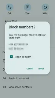 Google Contacts screenshot 3