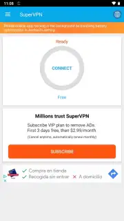 SuperVPN Fast VPN Client screenshot 4