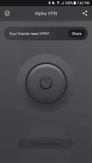ALPHA VPN screenshot 1