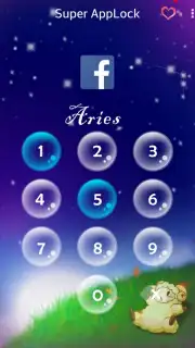 AppLock Theme Aries screenshot 2