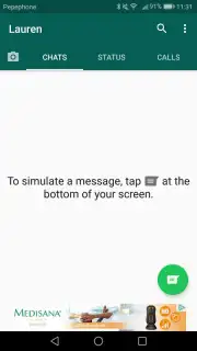 Fake Chat Whatsapp screenshot 2