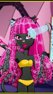 Monster Catty Noir Hair Salon screenshot 3